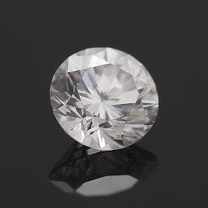 Uindfattet brillantslebet diamant på ca. 0.28 ct. Farve. Top Wesselton. Klarhed. VS.