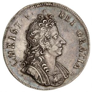 Christian V, krone 1695, H 99A