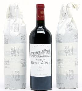 12 bts. Château Pontet Canet, Pauillac. 5. Cru Classé 2005 A hfin. Owc.