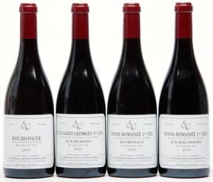 1 bt. Vosne Romanée 1. Cru Aux Malconsorts, Sylvain Cathiard 2010 A hfin.  etc. Total 4 bts.