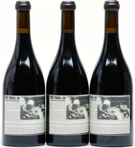 3 bts. The Thrill Of Stamp Collecting, Syrah, Sine Qua Non 2009 A hfin.