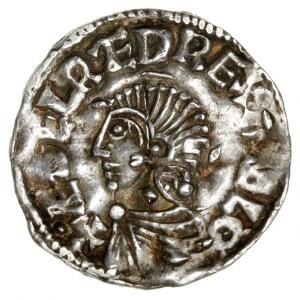 England, Aethelred II, 978 - 1016, penny, Winchester, Long Cross type, 997 - 1003, S 1151, Hild. 4072