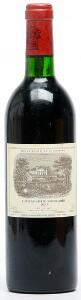 1 bt. Château Lafite Rothschild, Pauillac. 1. Cru Classé 1983 A-AB bn.