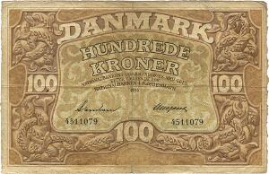 100 kr 1935, Svendsen  Neergaard, Sieg 110