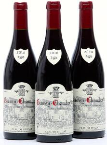 12 bts. Gevrey-Chambertin, Domaine Claude Dugat 2010 A hfin. Owc.