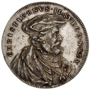 Sverige, Christian II 1559, Hedlingers regentserie, Hildebrand 43, 33,4 mm, 14,9 g