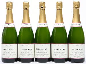 5 bts. Champagne Brut Tradition Grand Cru, Egly-Ouriet A hfin. Oc.