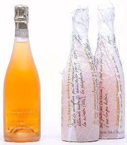 3 bts. Champagne Brut Rosé, Jacques Selosse A hfin.