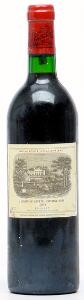 1 bt. Château Lafite Rothschild, Pauillac. 1. Cru Classé 1981 A hfin.