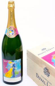 1 bt. Jero. Champagne Brut, Duval-Leroy 1990 A hfin. Owc.