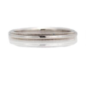Tiffany  Co. Ring af platin. Str. 53. Vægt. 2,5 gr.