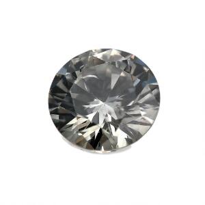 Uindfattet brillantslebet diamant på ca. 0.72 ct. Farve. Fancy Grey. Klarhed. SI1 ifølge cerifikat som medfølger.