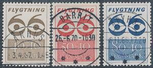 1966. Flygtning 66`. PRAGT-stemplet sæt.