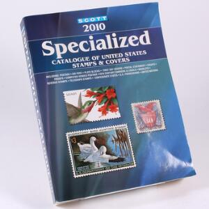 USA. Litteratur. Scott 2010. Specialkatalog. 1042 sider.