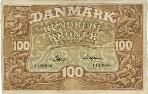 100 kr 1930, V. Lange  Neergaard, Sieg 110