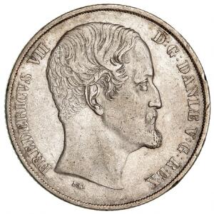 Frederik VII, speciedaler 1853 VS, H 4A