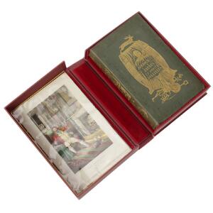 Jorrocks Jaunts and Jollities [...]. London Rudolph Ackermann 1843. With 15 hand coloured illustrations. In box.
