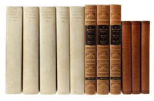 Danish culture Troels Lund Dagligt Liv i Norden. 4 vols. Cph 1929-31.  One vol. with all the orig. wrappers.  6 other vols. 11