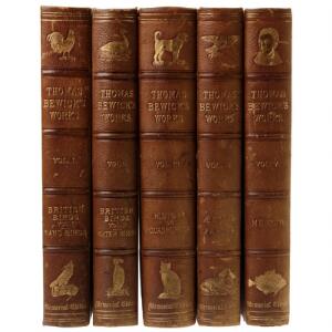 Memorial Edition of Thomas Bewicks Works Thomas Bewick A History of British Birds. 5 vols. London Bernard Quaritch, London 1885. 5