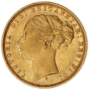 Australien, Victoria, 1837- 1901, Sovereign 1872, Sydney Mint, F 15