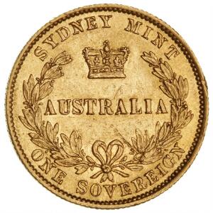 Australien, Victoria, 1837-1901, Sovereign 1868, Sydney Mint, F 10
