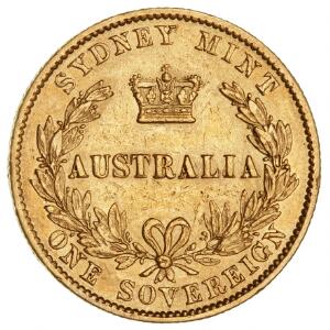 Australien, Victoria, 1837- 1901, Sovereign 1870, Sydney Mint, F 10