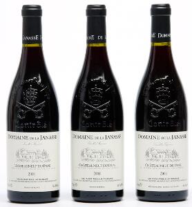 3 bts. Chateauneuf-du-Pape Vieilles Vignes, Domaine de la Janasse 2001 A hfin.