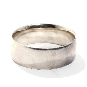Royal Copenhagen Armring af sterlingsølv. Vægt 64,2 gr. Diam. 6,5.