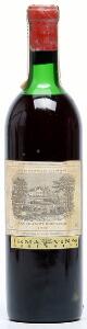 1 bt. Château Lafite Rothschild, Pauillac. 1. Cru Classé 1972 B tsus.