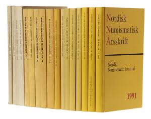 American Numismatic Society, New York, Annual Reports 1975-1989, Museum Notes 1974-1989 and INC, A survey of Numismatic Research 1996-2001 m.m.