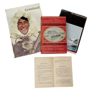 Greenland and the Arctic region Large collection of more than 150 vols. of literature on Greenland and the Arctic region.