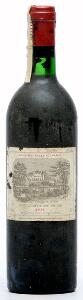 1 bt. Château Lafite Rothschild, Pauillac. 1. Cru Classé 1975 A-AB bn.