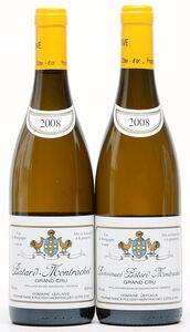 1 bt. Chevalier Montrachet Grand Cru, Domaine Leflaive 2008 A hfin.  etc. Total 2 bts.