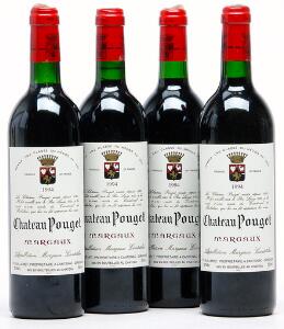 11 bts. Château Pouget, Cantenac - Margaux. 4. Cru Classé 1994 A hfin.