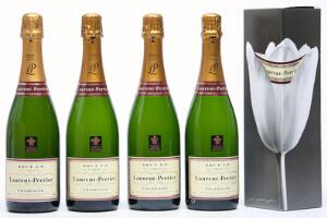5 bts. Champagne Brut Brut L. P., Laurent Perrier A hfin.