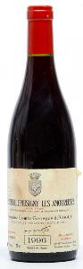1 bt. Chambolle Musigny 1. Cru Les Amoureuses, Domaine Comte Georges de Vogüe 1996 A hfin.
