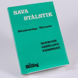 Litteratur. Sava Stålstik. Varianter. 340 sider. Flot stand, næsten som nyt
