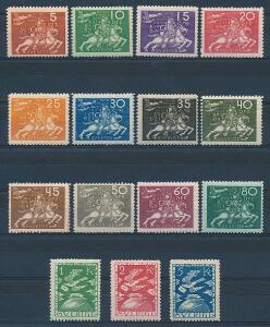 1924. Verdenspostkongressen. Komplet sæt postfrisk. AFA 12500