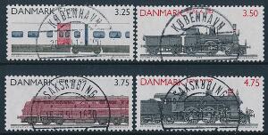 1991. Lokomotiver. Komplet sæt LUXUS-stemplede.