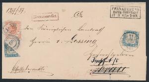 Schleswig-Holstein. 1866. Forfalsket brev. Udtalelse Nielsen.