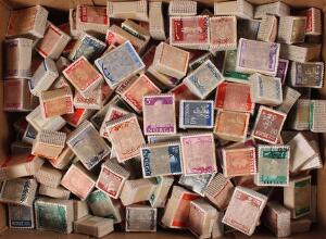 Norge. BUNDTER. Kasse med ca. 200 ældre bundter.