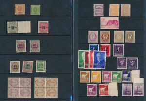 Skandinavien. Lot bedre mærker på 10 plancher. Se foto af alle plancher