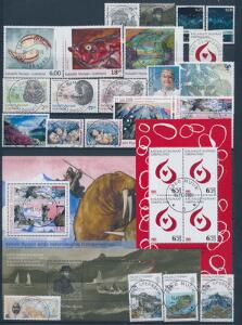 2009. Planche luxus stemplede mærker og miniark.