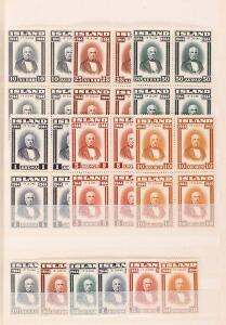 Island. 1944-1969. Lagerbog fyldt med postfriske mærker og sæt incl. mange bedre. AFA ca. 40000