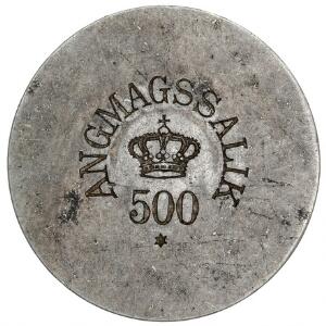 Grønland, Angmagssalik, 500 øre u. år, aluminium 1894-1926, Sieg 46