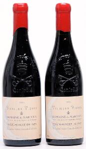 2 bts. Chateauneuf-du-Pape Vieilles Vignes, Domaine de Marcoux 2005 A hfin.