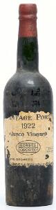 1 bt. Borges Vintage Port 1922 AB ts.
