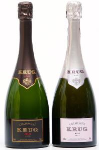 1 bt. Champagne Vintage, Krug 2000 A hfin.  etc. Total 2 bts.