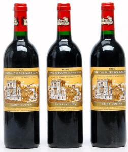 3 bts. Château Ducru-Beaucaillou, Saint - Julien.2. Cru Classé 1995 A hfin.