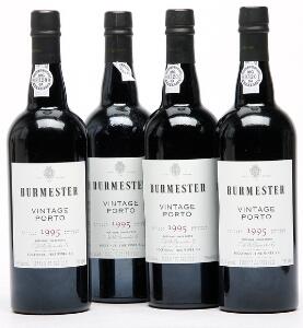 12 bts. Burmester Vintage Port 1995 A hfin. Oc.